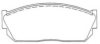 AISIN ASN-222 Brake Pad Set, disc brake